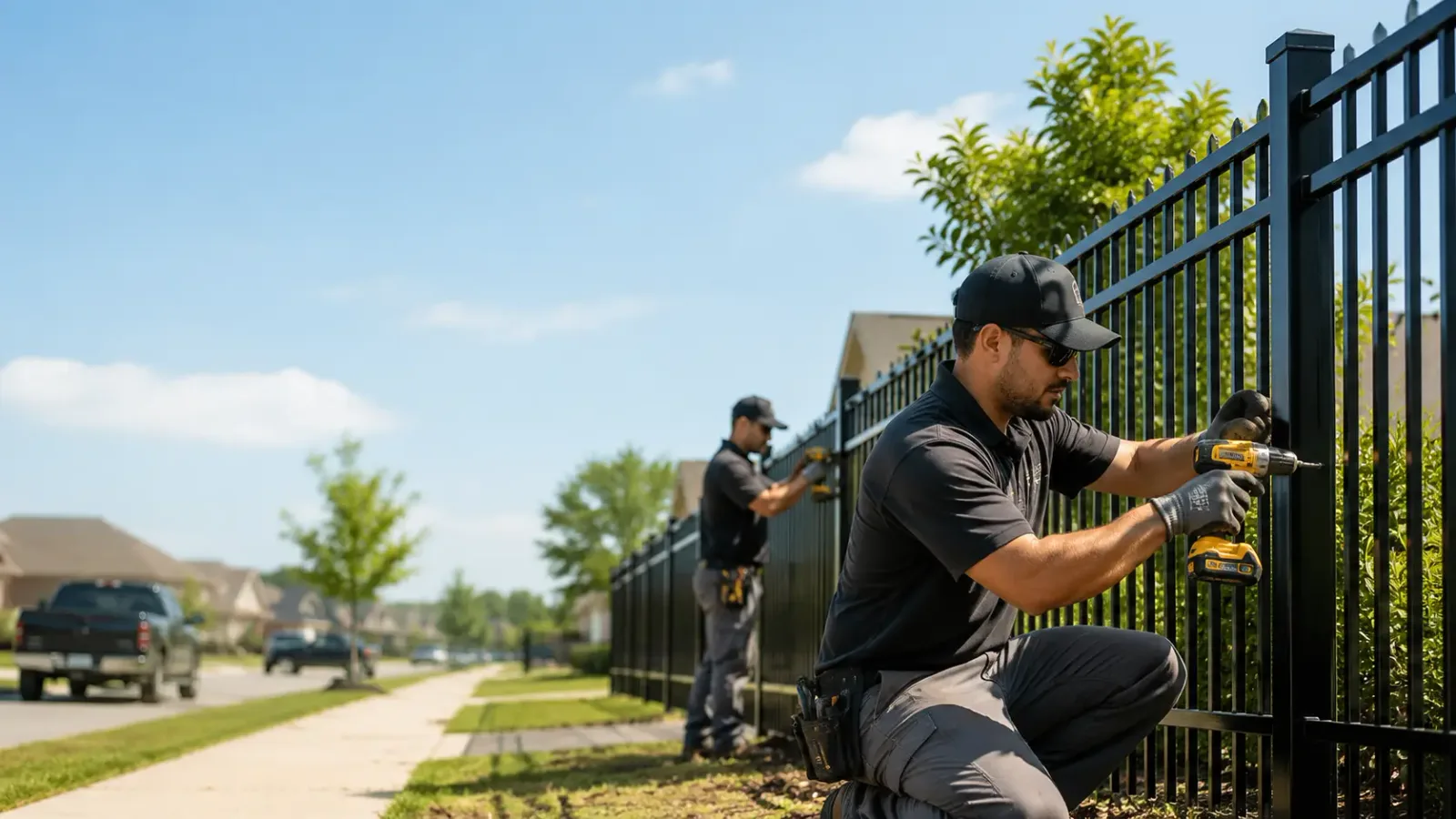Metal Fence Installation in Hightstown, NJ